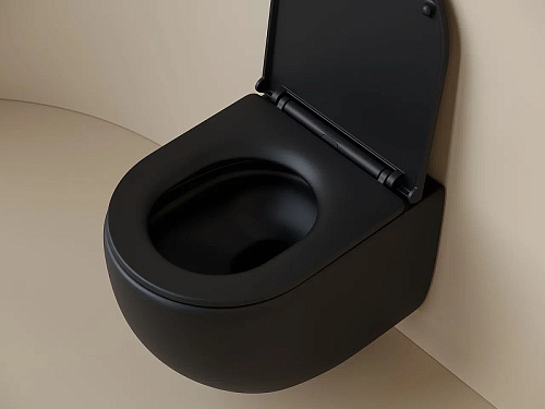 Унитаз подвесной Ceramica Nova UP CN4007MB черный матовый Унитаз подвесной Ceramica Nova UP CN4007MB черный матовый