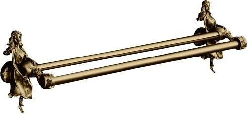 Полотенцедержатель Art&Max Athena (AM-0618-B) бронза (двойной) 60 см Полотенцедержатель Art&Max Athena (AM-0618-B) бронза (двойной) 60 см