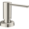 Картинка анонса товара «дозатор жидкого мыла hansgrohe a51 40448800, под сталь»