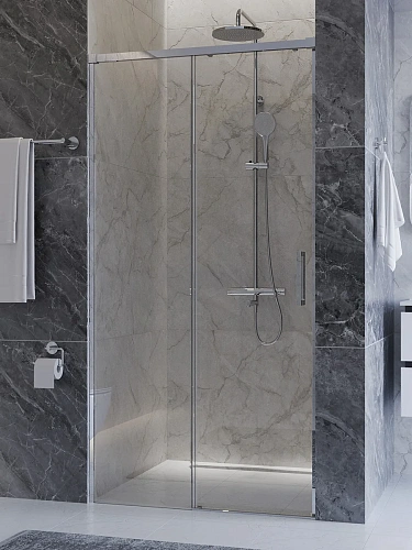 Душевой уголок CEZARES PLANE-P-1-100-C-CR Душевой уголок CEZARES PLANE-P-1-100-C-CR