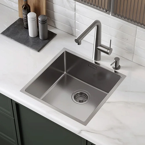 Кухонная мойка IDDIS Prime (PRI44S0i77) нержавеющая сталь, сатин, 440x440 Кухонная мойка IDDIS Prime (PRI44S0i77) нержавеющая сталь, сатин, 440x440