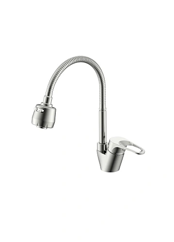 Смеситель для кухни Splenka S202.47.05 с гибким изливом, сатин Смеситель для кухни Splenka S202.47.05 с гибким изливом, сатин