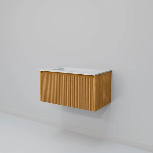 Тумба с раковиной ArtDecco Elizabeth 80 AEL08W11S100 белый дуб Тумба с раковиной ArtDecco Elizabeth 80 AEL08W11S100 белый дуб