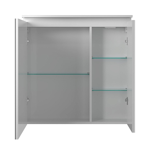 Зеркальный шкаф BRIZ Сити 28-80 232 02-28080-00 00 БЕЛ белый Зеркальный шкаф BRIZ Сити 28-80 232 02-28080-00 00 БЕЛ белый