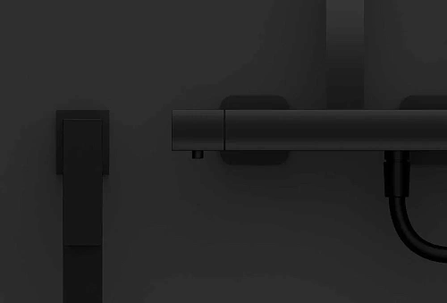 Душевая система Vincea Next VSFS-1N0TMB термостатическая, черный Душевая система Vincea Next VSFS-1N0TMB термостатическая, черный