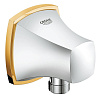 Картинка анонса товара «шланговое подключение grohe grandera, хром/золото (27970ig0)»