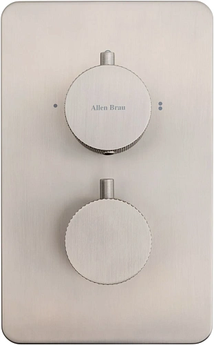 Смеситель для ванны Allen Brau Priority 5.3U123-BN (с внутренней частью, 3 выхода) никель браш Смеситель для ванны Allen Brau Priority 5.3U123-BN (с внутренней частью, 3 выхода) никель браш