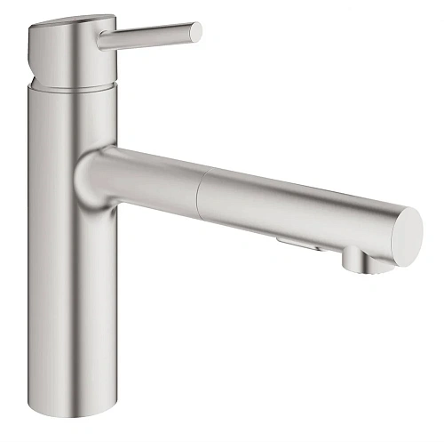 Смеситель для кухни GROHE Concetto, суперсталь (30273DC1) Смеситель для кухни GROHE Concetto, суперсталь (30273DC1)