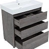 Тумба под раковину Aquanet Nova Lite 75 дуб рошелье (3 ящика) 00302473 Тумба под раковину Aquanet Nova Lite 75 дуб рошелье (3 ящика) 00302473