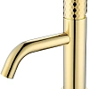 Смеситель для раковины Boheme STICK GOLD DIAMOND GOLD 121-GG Смеситель для раковины Boheme STICK GOLD DIAMOND GOLD 121-GG