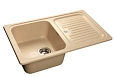 Кухонная мойка GranFest Standart S-780 L беж бежевый Кухонная мойка GranFest Standart S-780 L беж бежевый