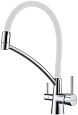 Смеситель для кухни Paulmark SIEGEN, хром/белый, 213111-CrW Si213111-CrW Смеситель для кухни Paulmark SIEGEN, хром/белый, 213111-CrW Si213111-CrW