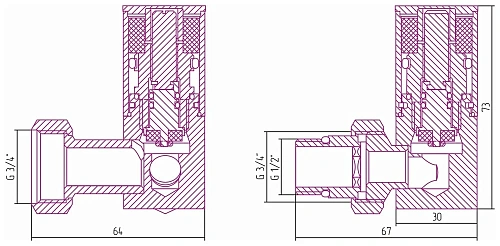 Вентиль Сунержа 3D правый (цилиндр) G 1/2 НР х G 3/4 НГ 31-1403-1234 Матовый черный Вентиль Сунержа 3D правый (цилиндр) G 1/2 НР х G 3/4 НГ 31-1403-1234 Матовый черный