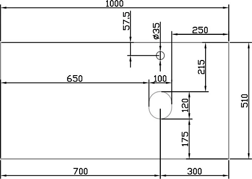 Консоль с раковиной DIWO Элиста 100 светлое дерево, Moduo 55 Leaf 555421 Консоль с раковиной DIWO Элиста 100 светлое дерево, Moduo 55 Leaf 555421