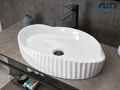 Раковина Gid 888s 51223 накладная белая 60x38.5x13.5 Раковина Gid 888s 51223 накладная белая 60x38.5x13.5