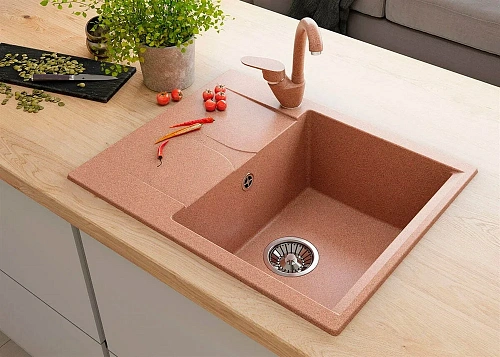 Кухонная мойка Polygran GALS-620 №16 Черн 444515 Кухонная мойка Polygran GALS-620 №16 Черн 444515