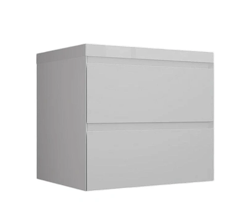 Тумба под раковину Style Line Манхэттен 70 см ЛС-00002362 подвесная, белый матовый Тумба под раковину Style Line Манхэттен 70 см ЛС-00002362 подвесная, белый матовый