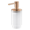 Картинка анонса товара «дозатор жидкого мыла grohe selection, теплый закат матовый (41028dl0)»