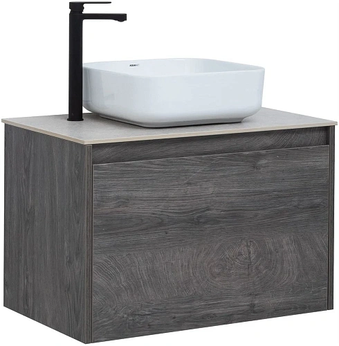 Тумба под раковину Aquanet Nova Lite 75 дуб рошелье (1 ящик) 00242274 Тумба под раковину Aquanet Nova Lite 75 дуб рошелье (1 ящик) 00242274