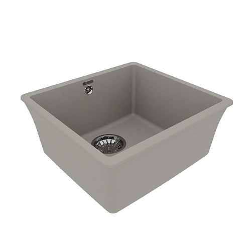 Кухонная мойка Lemark SINARA 440-U встраиваемая снизу из кварцгранита, грей 9910069 Кухонная мойка Lemark SINARA 440-U встраиваемая снизу из кварцгранита, грей 9910069