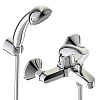 Смеситель для ванны Vidima ORION BA004AA с душевым гарнитуром, хром Смеситель для ванны Vidima ORION BA004AA с душевым гарнитуром, хром