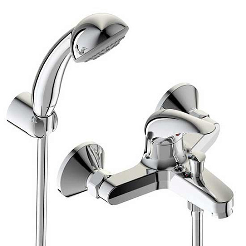 Смеситель для ванны Vidima ORION BA004AA с душевым гарнитуром, хром Смеситель для ванны Vidima ORION BA004AA с душевым гарнитуром, хром