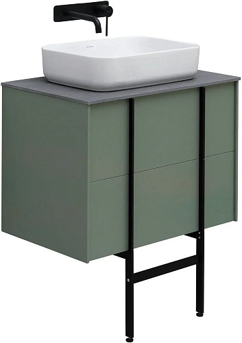 Тумба под раковину Allen Brau Reality 70 1.32004.CGM олива матовый Тумба под раковину Allen Brau Reality 70 1.32004.CGM олива матовый