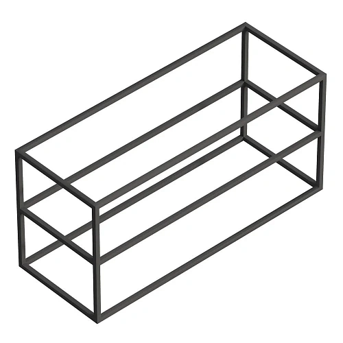 Консоль под раковину CEZARES CADRO-120/46/58-2C-SO-MET-ST черный 1200x460 подвесная Консоль под раковину CEZARES CADRO-120/46/58-2C-SO-MET-ST черный 1200x460 подвесная