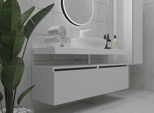 Тумба под раковину Armadi Art FLAT 140см WHITE глянец VALLESSI UNO-S 897-140-W Тумба под раковину Armadi Art FLAT 140см WHITE глянец VALLESSI UNO-S 897-140-W