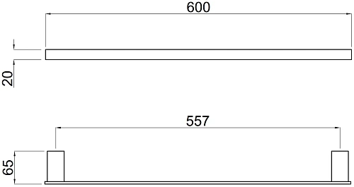 Полотенцедержатель Allen Brau Infinity 6.21011-BN никель браш Полотенцедержатель Allen Brau Infinity 6.21011-BN никель браш