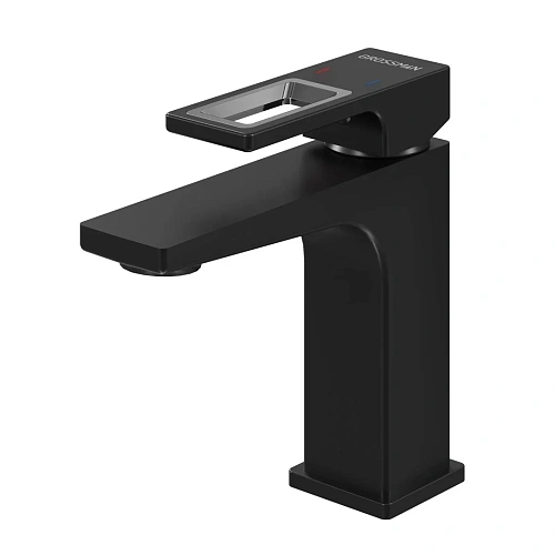 Смеситель для раковины GROSSMAN Pragma 510.K35.03.210 черный матовый Смеситель для раковины GROSSMAN Pragma 510.K35.03.210 черный матовый