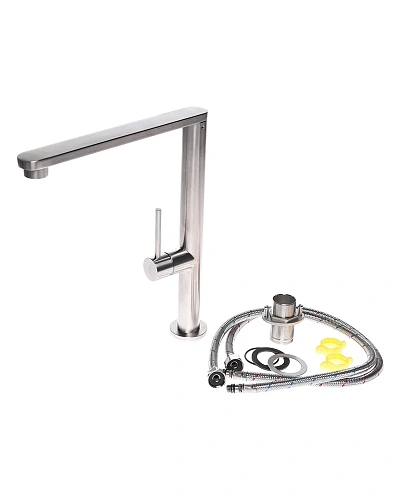 Смеситель для кухни Orange Steel M99-000ni никель Смеситель для кухни Orange Steel M99-000ni никель