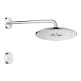 Верхний душ GROHE Rainshower 310 SmartConnect с душевым кронштейном, хром (26640000) Верхний душ GROHE Rainshower 310 SmartConnect с душевым кронштейном, хром (26640000)
