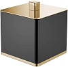 Диспенсер Boheme черный-золото 10964-B-G для косметических дисков