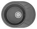 Кухонная мойка Granula 5802, ГРАФИТ (ЧЁРНО-СЕРЫЙ) кухонная мойка, кварц 575х445 Кухонная мойка Granula 5802, ГРАФИТ (ЧЁРНО-СЕРЫЙ) кухонная мойка, кварц 575х445