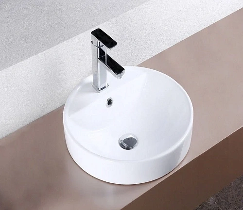 Раковина CeramaLux 7067A врезная, белый Раковина CeramaLux 7067A врезная, белый