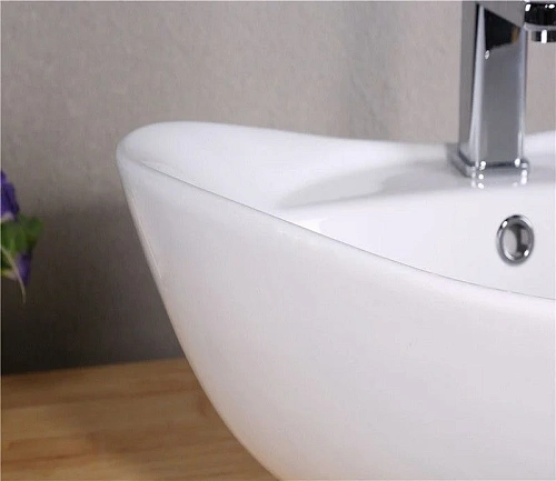 Раковина CeramaLux 9018 накладная, белый Раковина CeramaLux 9018 накладная, белый