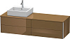 Картинка анонса товара «тумба под раковину duravit xsquare xs4914l6161 160 см коричнево-оливковый глянцевый»