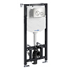 Картинка анонса товара «инсталляция для унитаза wasserkraft aller 10tlt.010.me.bn02 с клавишей смыва никель»