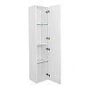 Шкаф-пенал BelBagno KRAFT-1600-1A-SC-BO 330x300x1600мм, Bianco Opaco Шкаф-пенал BelBagno KRAFT-1600-1A-SC-BO 330x300x1600мм, Bianco Opaco