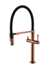 Картинка анонса товара «смеситель для кухни boheme uno 115-cb copper brushed c краном для питьевой воды»