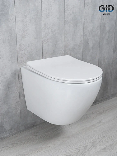 Унитаз подвесной Tornado Gid Tr2122TF 62258Y белый 49x36x36 с крышкой микролифт Унитаз подвесной Tornado Gid Tr2122TF 62258Y белый 49x36x36 с крышкой микролифт