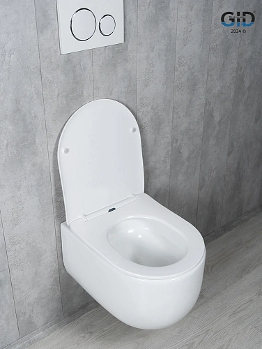 Унитаз подвесной Tornado Gid Tr2133TF 62262Y белый 49x36x34 с крышкой микролифт Унитаз подвесной Tornado Gid Tr2133TF 62262Y белый 49x36x34 с крышкой микролифт