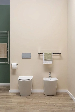 Биде напольное Aquanet Atago 2.0 B1 LX-1057A Биде напольное Aquanet Atago 2.0 B1 LX-1057A