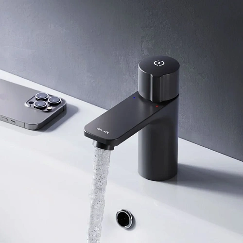 Смеситель для раковины AM.PM X-Joy F85A02522 черный Смеситель для раковины AM.PM X-Joy F85A02522 черный
