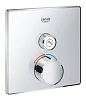 Смеситель для душа GROHE Grohtherm SmartControl на 1 выход, хром (29147000) внешняя часть
