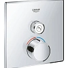 Смеситель для душа GROHE Grohtherm SmartControl на 1 выход, хром (29147000) внешняя часть Смеситель для душа GROHE Grohtherm SmartControl на 1 выход, хром (29147000) внешняя часть