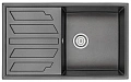 Кухонная мойка Granula 8601, ЧЁРНЫЙ, кварц 860х500 Кухонная мойка Granula 8601, ЧЁРНЫЙ, кварц 860х500