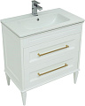 Тумба под раковину Aquanet Бостон 80 белый матовый 00243782 Тумба под раковину Aquanet Бостон 80 белый матовый 00243782