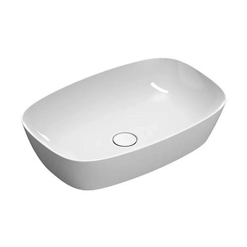 Раковина Catalano Alvea 0622600001 60x40 накладная, белый глянцевый Раковина Catalano Alvea 0622600001 60x40 накладная, белый глянцевый